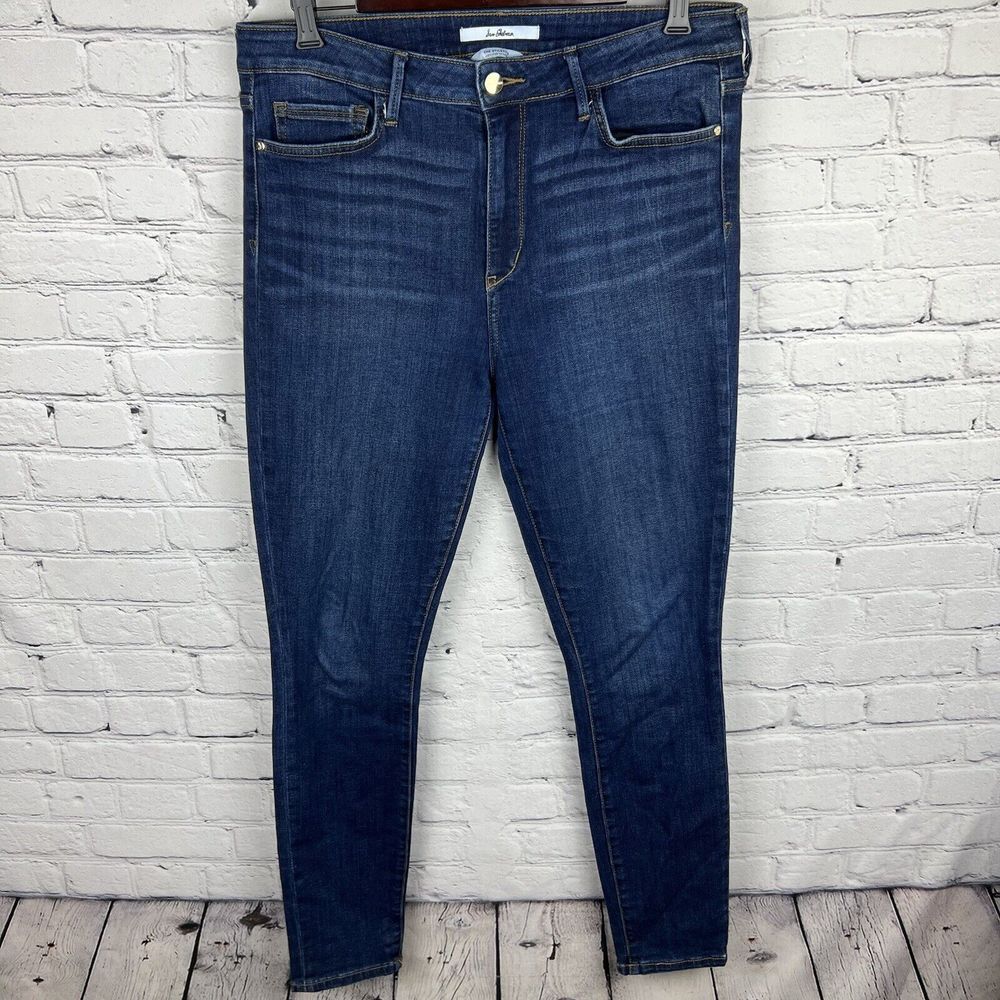 Sam Edelman The Stiletto High Rise Skinny Jeans Dark Wash‎ Stretch Women Size 32
